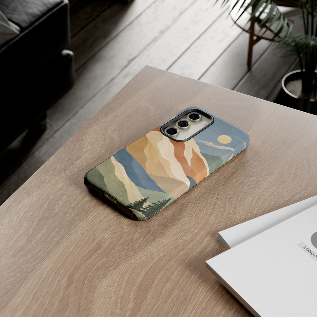 Sandstone Horizon Samsung Galaxy Tough Case | sandstone mountains