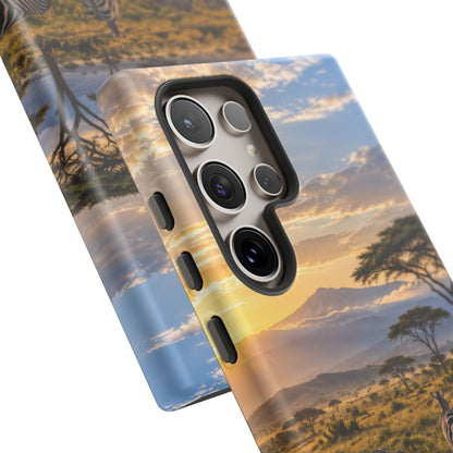 Zebra Water Mirror Samsung Galaxy Tough Case | zebra safari