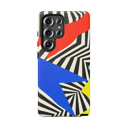 Broken Signal Samsung Galaxy Tough Case | Optical Stripe Art