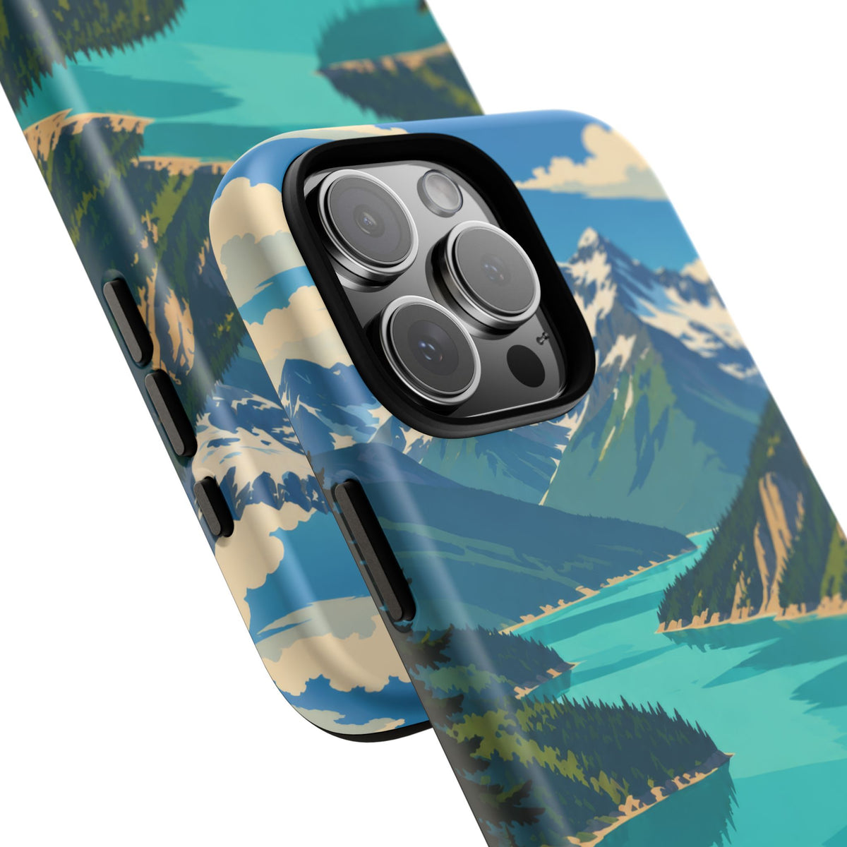 Cascades — Diablo Blue iPhone Tough Case