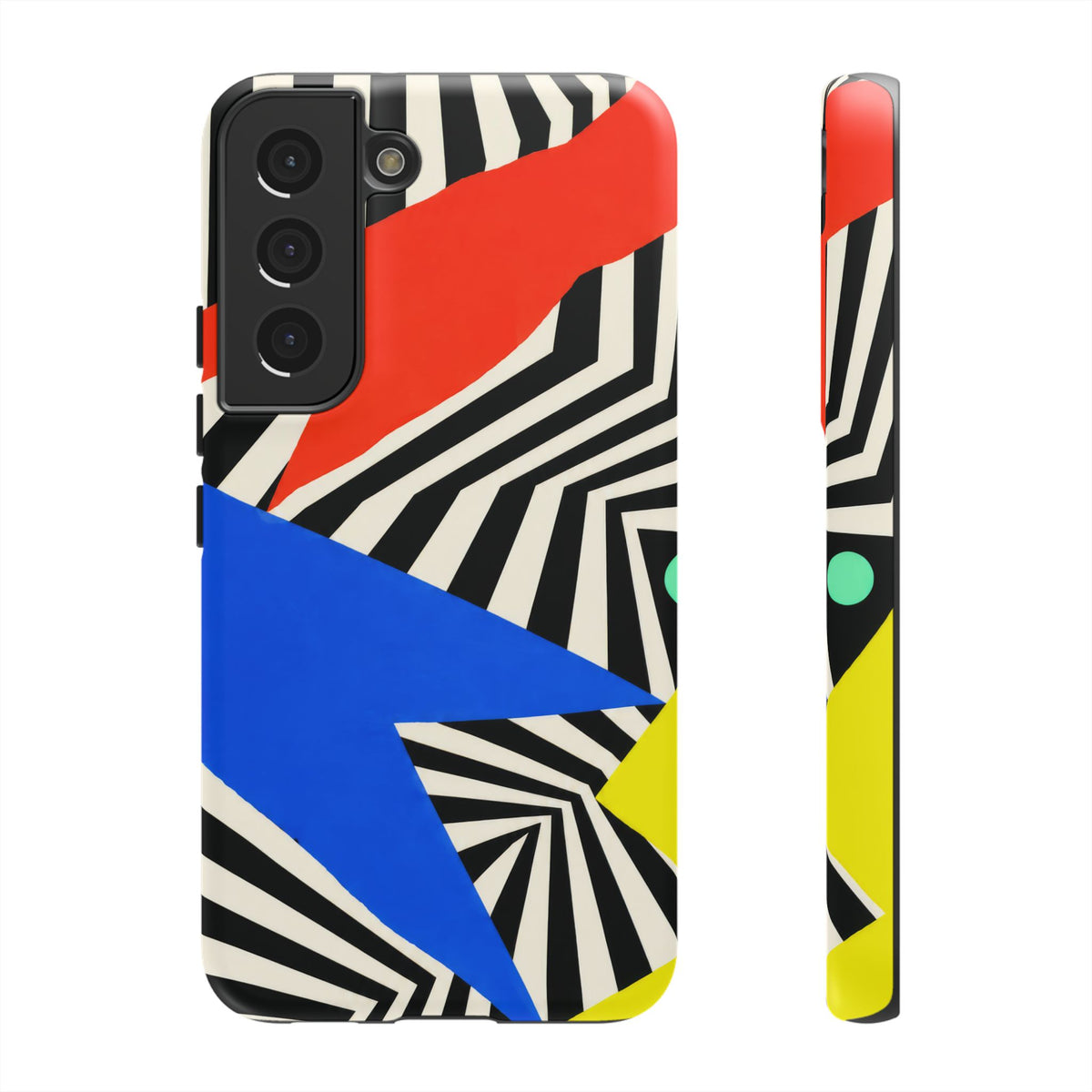 Broken Signal Samsung Galaxy Tough Case | Optical Stripe Art