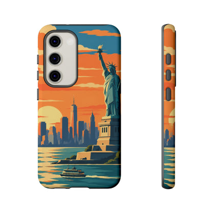 New York City — Harbor Liberty Samsung Galaxy Tough Case