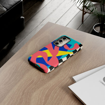 Cut Loose Samsung Galaxy Tough Case | Retro Abstract Art