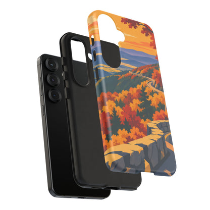 Skyline Drive — Overlook Gold Samsung Galaxy Tough Case