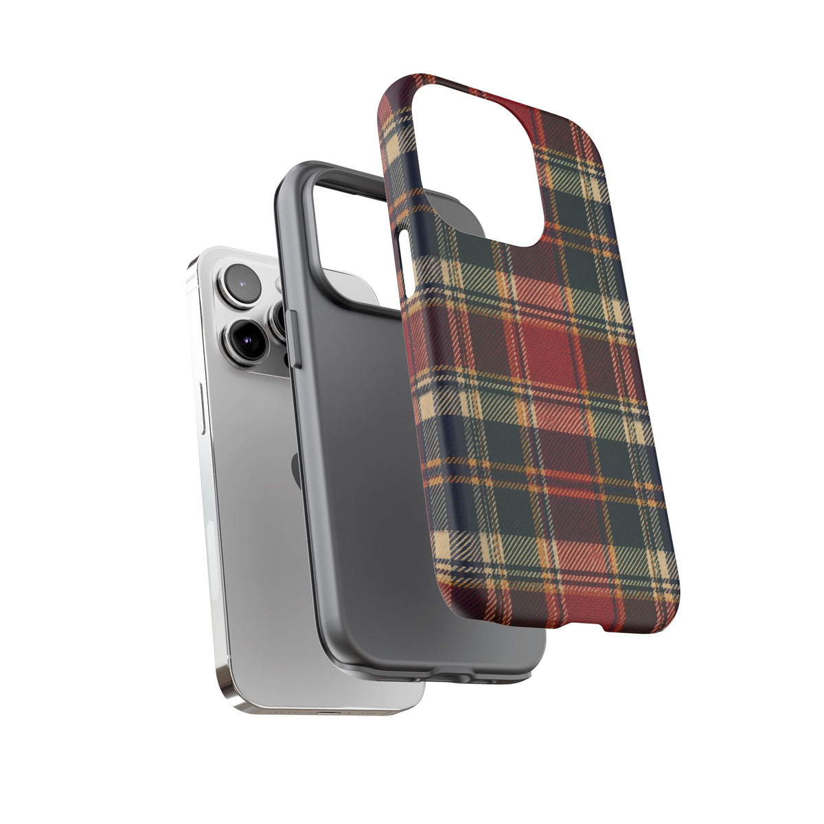 Highland Holiday iPhone Tough Case | christmas plaid