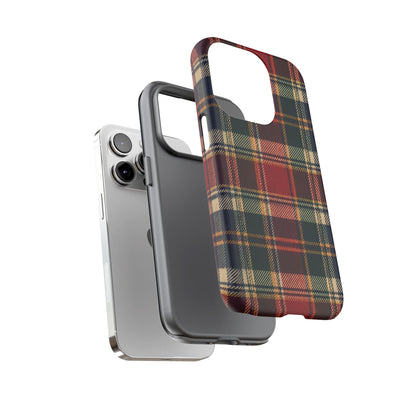 Highland Holiday iPhone Tough Case | christmas plaid