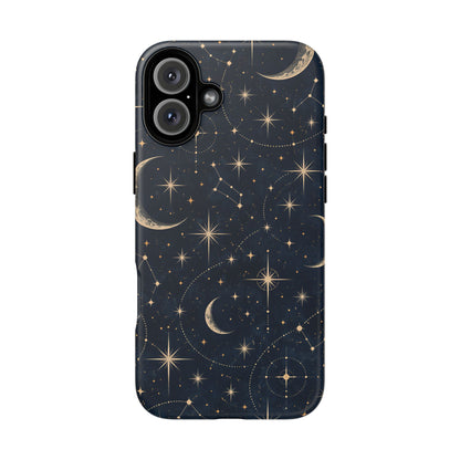 Celestial Moon iPhone Tough Case | Nocturne Atlas