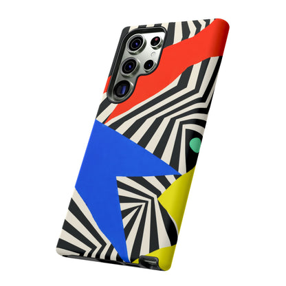 Broken Signal Samsung Galaxy Tough Case | Optical Stripe Art