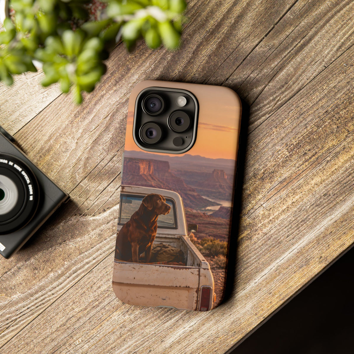 Desert Tailgate Companion iPhone Tough Case | labrador