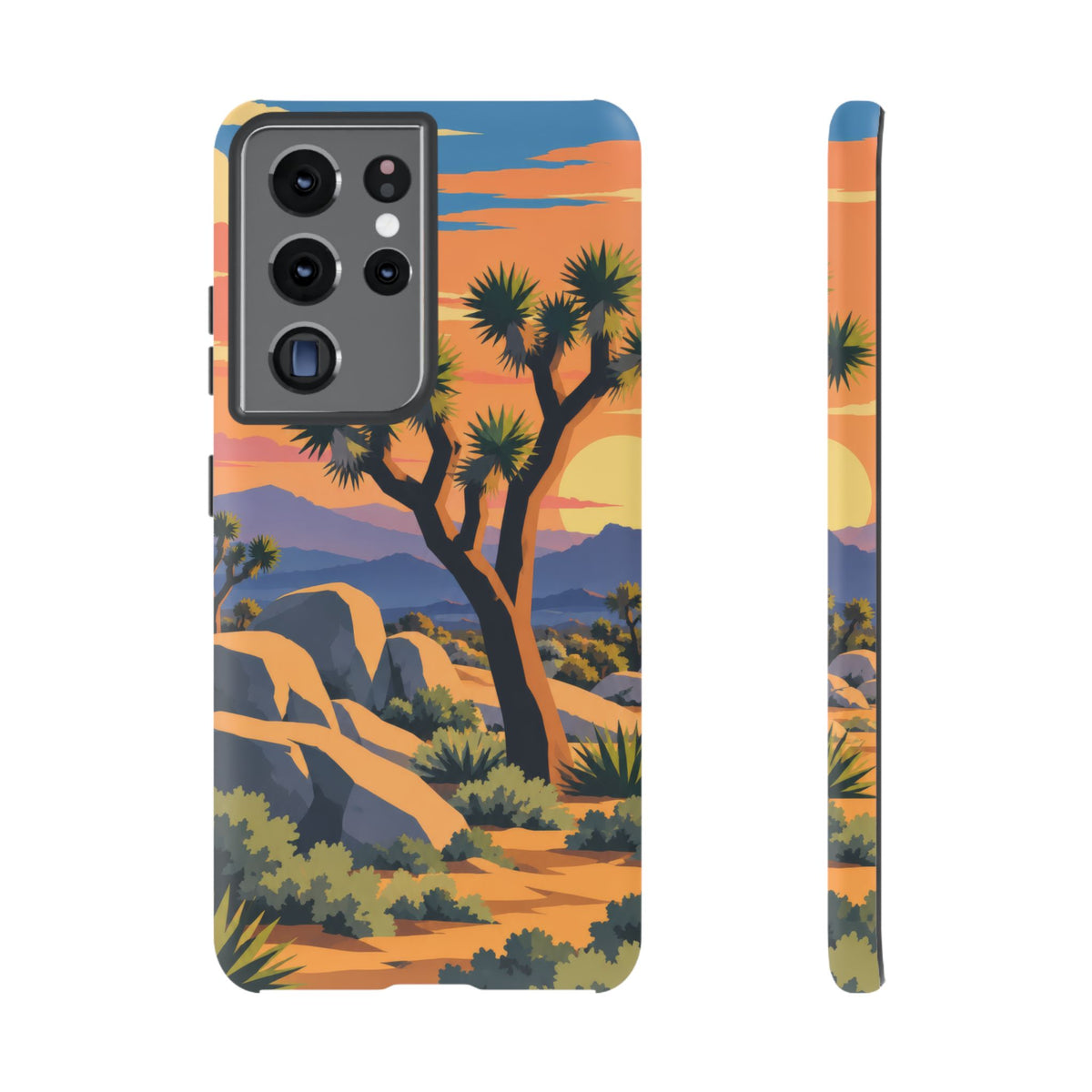 Joshua Tree — Desert Silhouettes Samsung Galaxy Tough Case