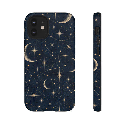 Celestial Moon iPhone Tough Case | Nocturne Atlas
