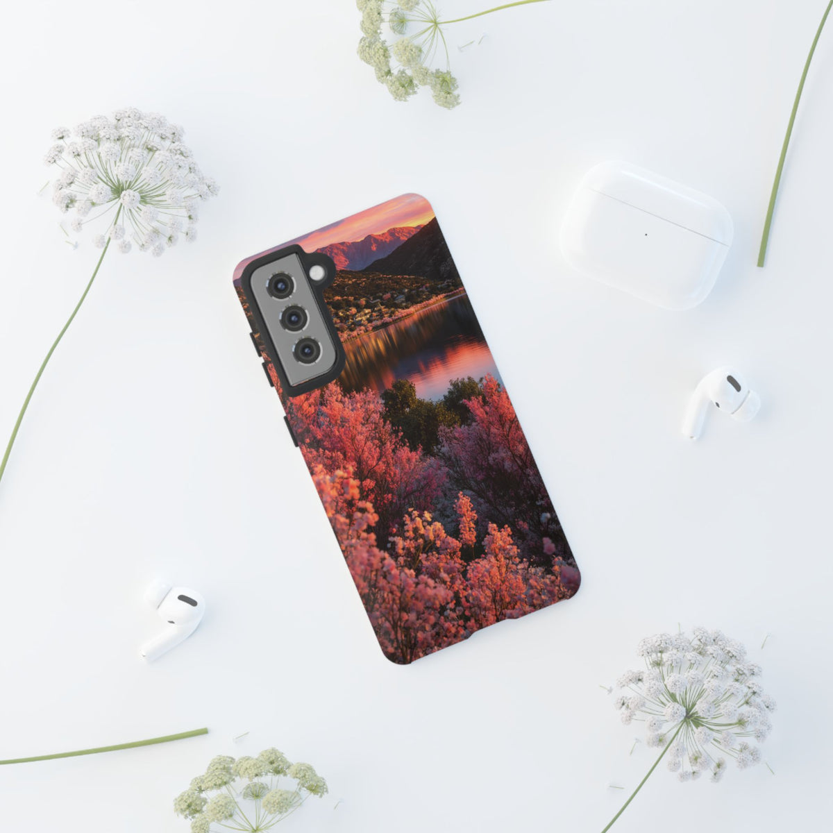 Alpine Bloom Lake Samsung Galaxy Tough Phone Case