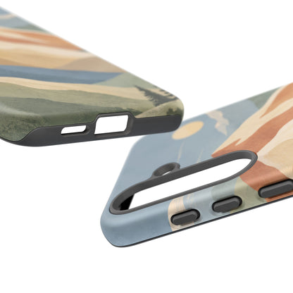 Sandstone Horizon Samsung Galaxy Tough Case | sandstone mountains