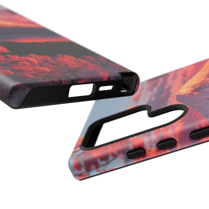 Fuji Rose Horizon Samsung Galaxy Tough Phone Case