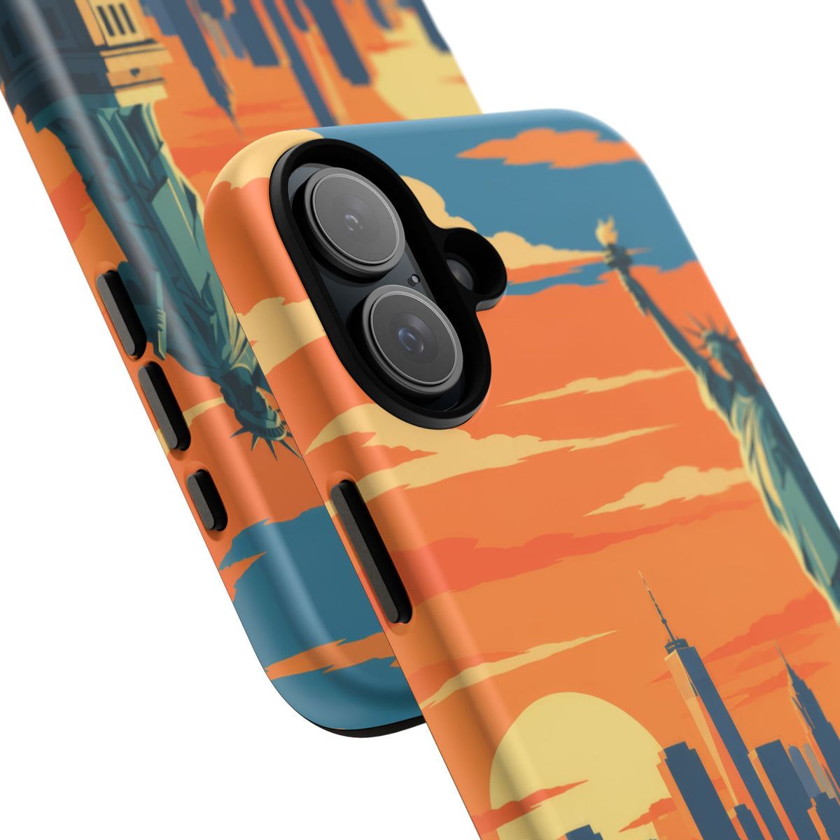 New York City — Harbor Liberty iPhone Tough Case