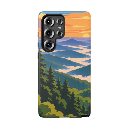 Great Smoky Mountains — Morning Veils Samsung Galaxy Tough Case