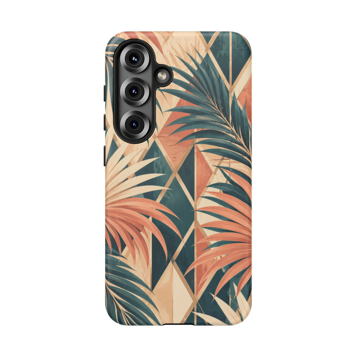 Coral Palm Pavilion Samsung Galaxy Tough Case | art deco