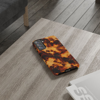 Amber Marble Samsung Galaxy Tough Case | Amber Mosaic