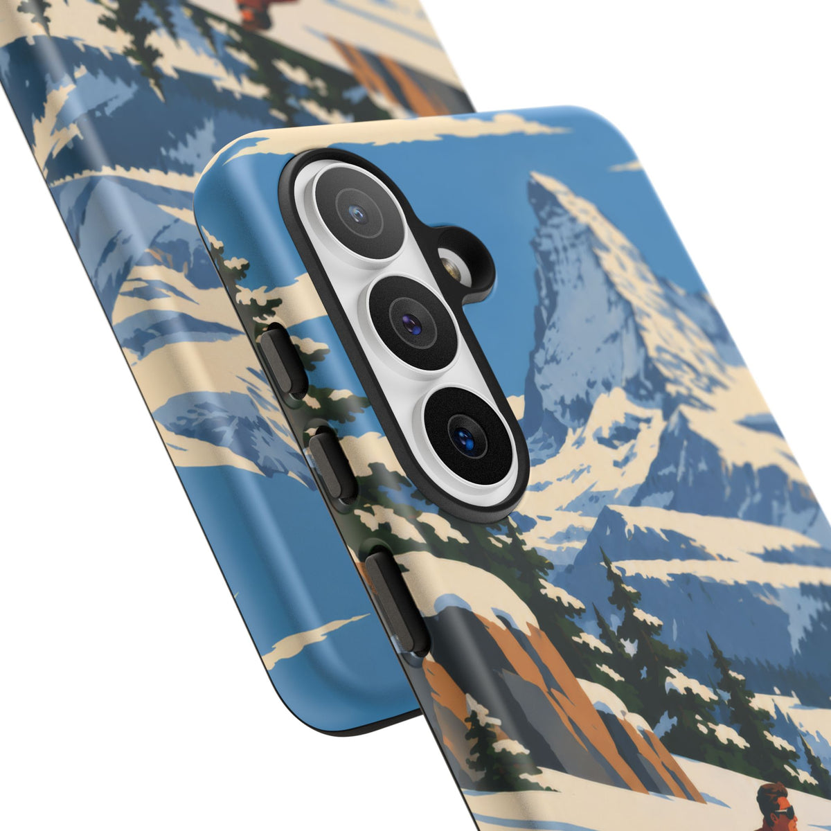 Swiss Skiing — Downhill Arc Samsung Galaxy Tough Case