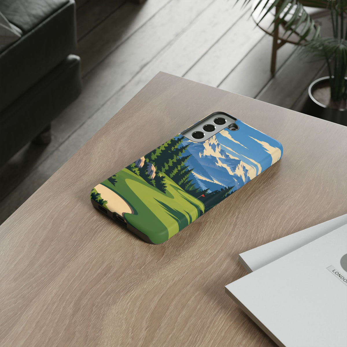 Mountain Golf — Alpine Fairway Samsung Galaxy Tough Case