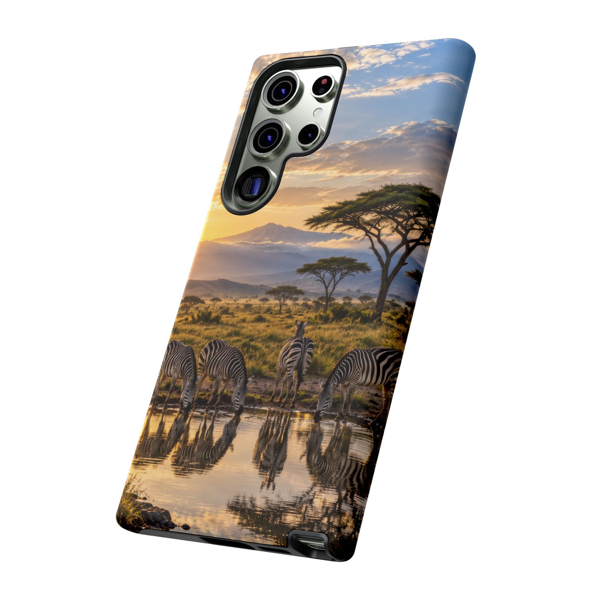 Zebra Water Mirror Samsung Galaxy Tough Case | zebra safari