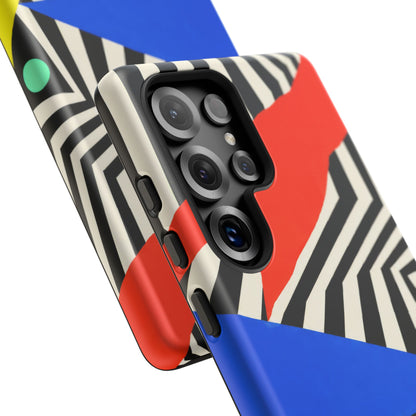 Broken Signal Samsung Galaxy Tough Case | Optical Stripe Art
