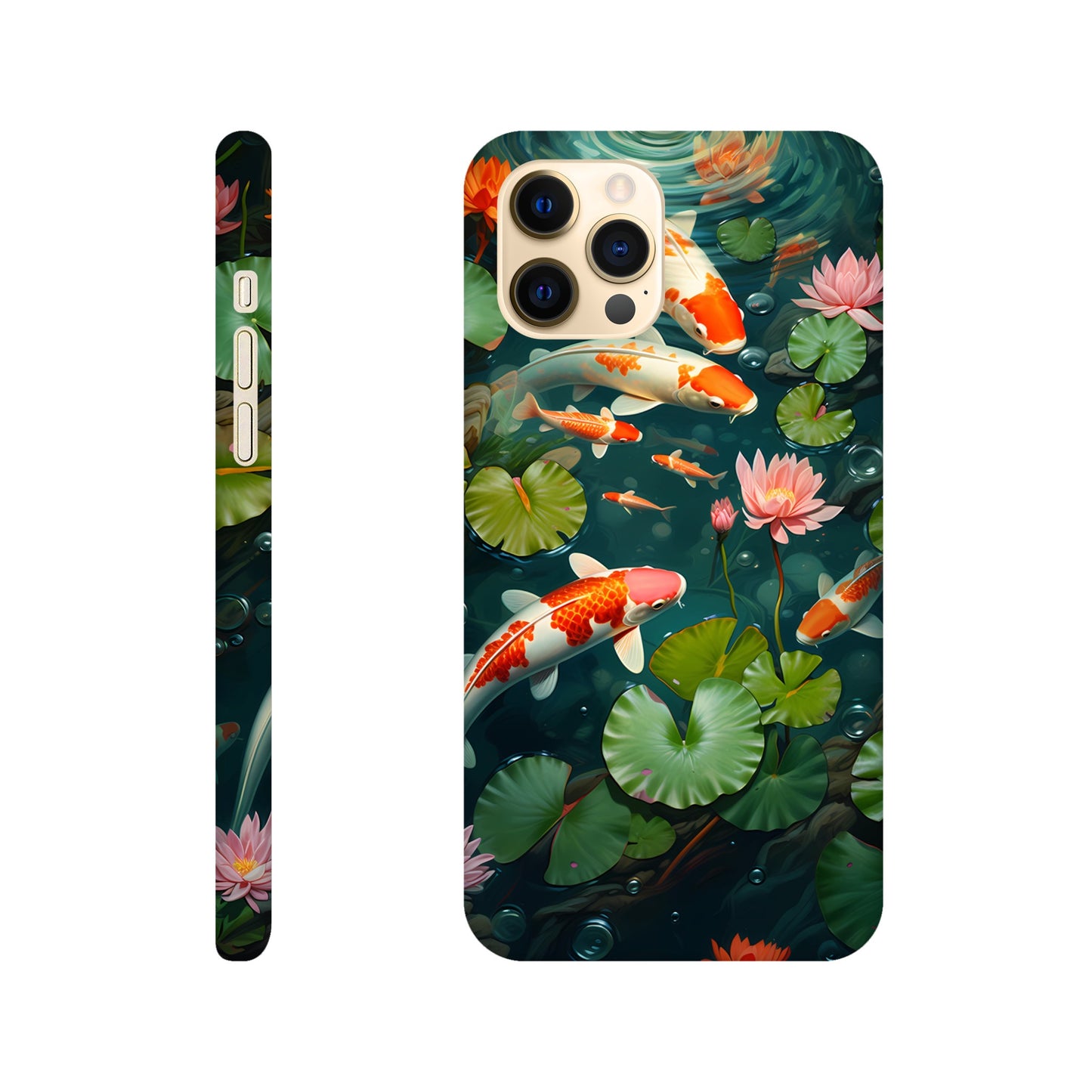 iPhone Case - Tranquil Koi Oasis
