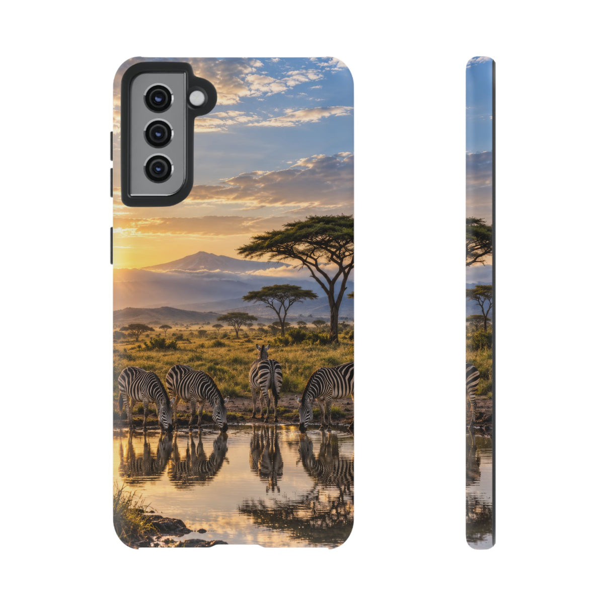 Zebra Water Mirror Samsung Galaxy Tough Case | zebra safari