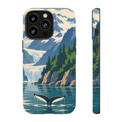 Glacier Bay — Fjord Silence iPhone Tough Case