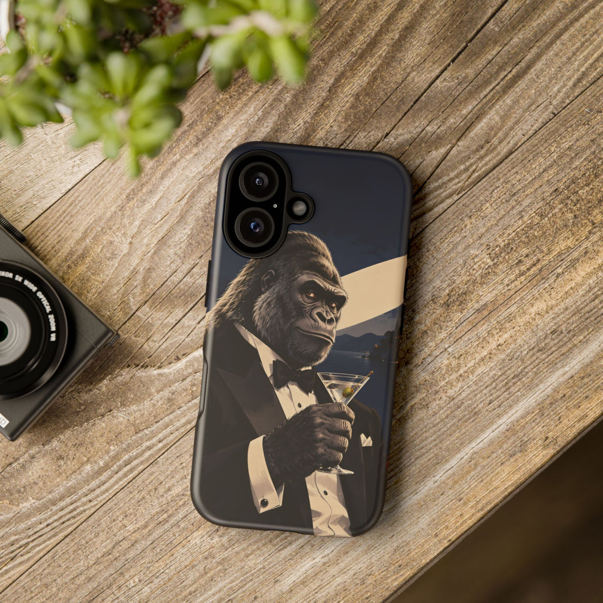 Tuxedo Gorilla iPhone Tough Case | License to Peel