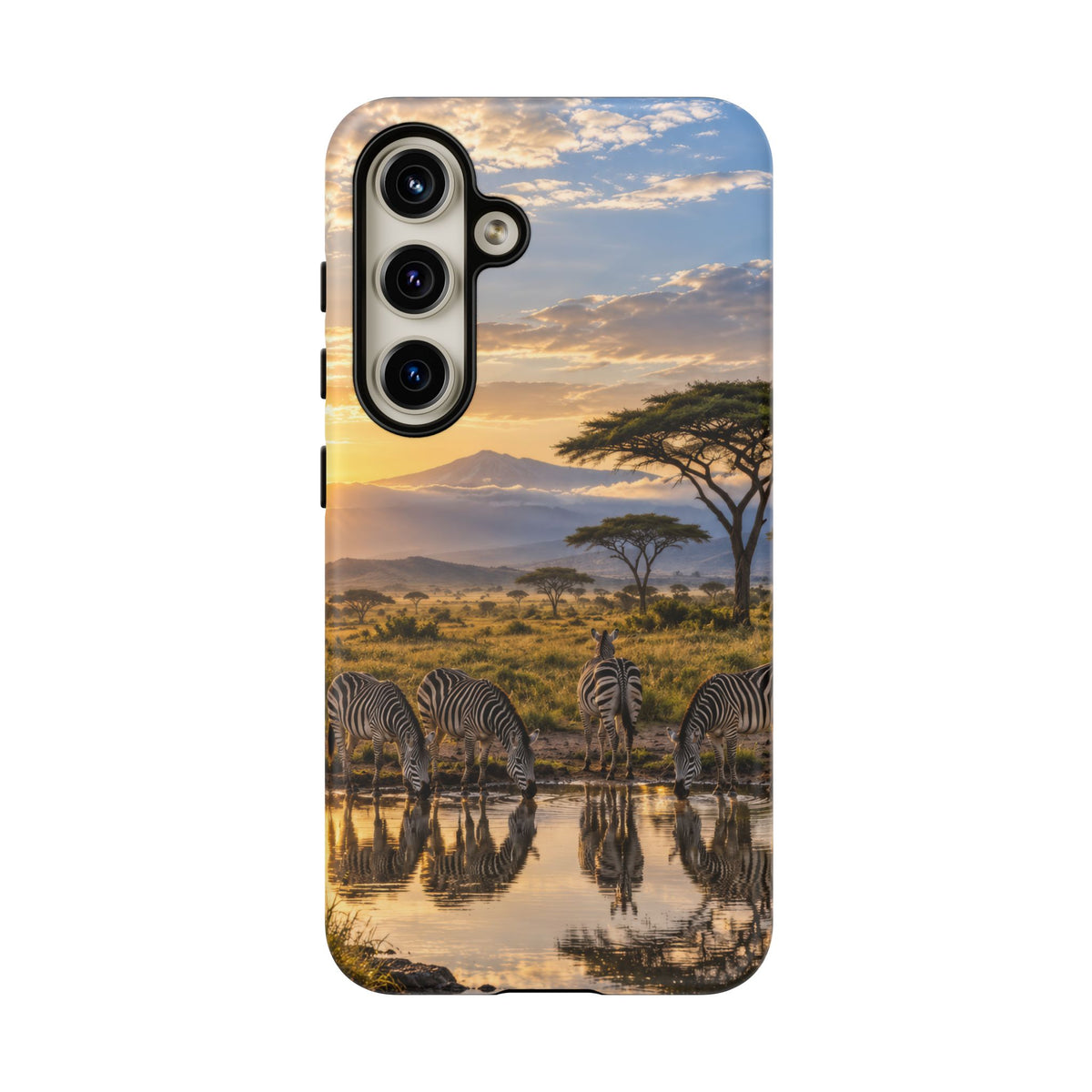 Zebra Water Mirror Samsung Galaxy Tough Case | zebra safari