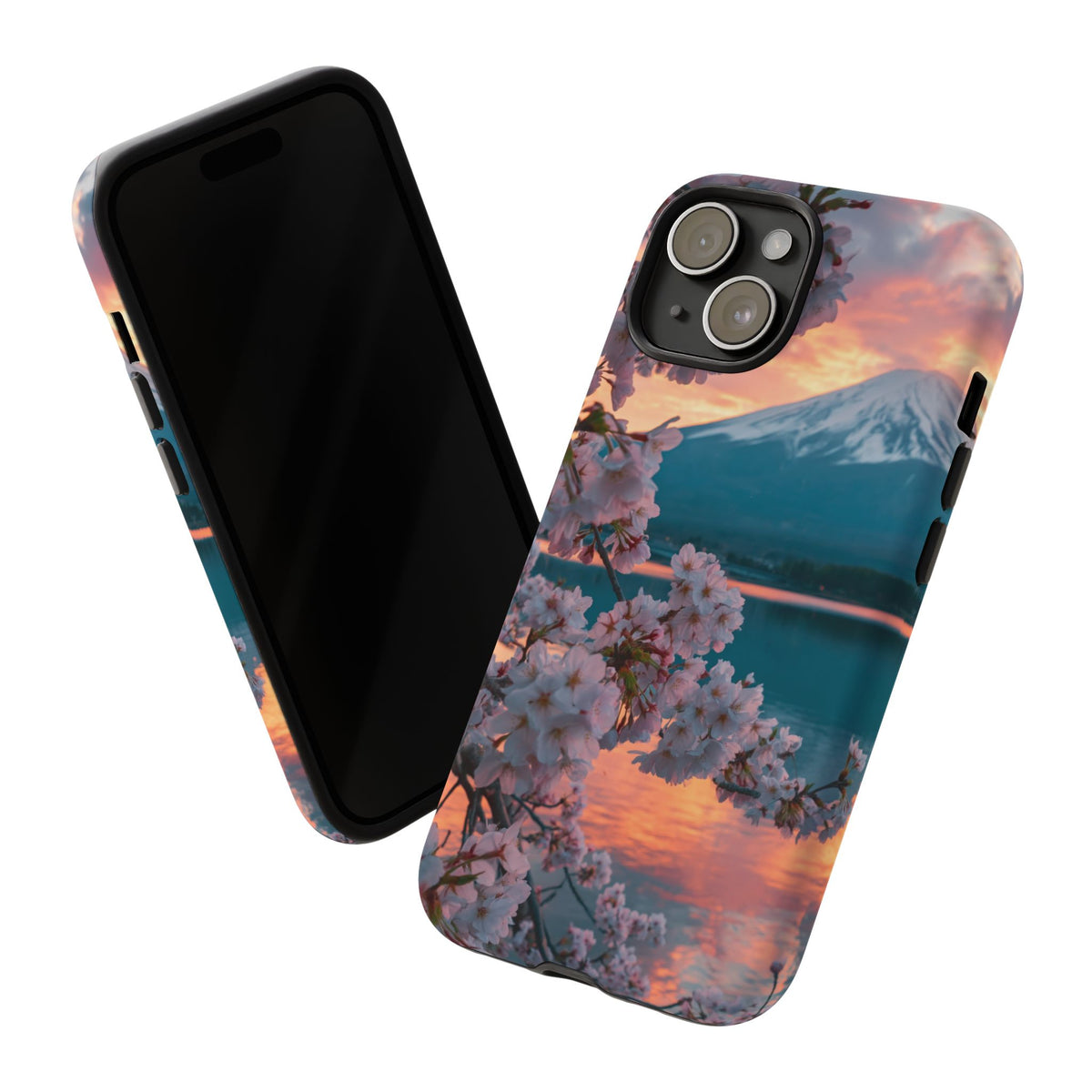 Fuji Petal Reflection iPhone Tough Phone Case