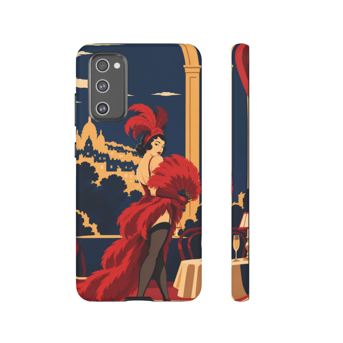 Moulin Rouge Dancer — Velvet Encore Samsung Galaxy Tough Case | cabaret dancer