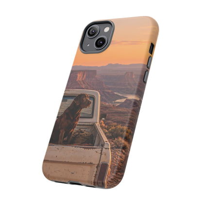 Desert Tailgate Companion iPhone Tough Case | labrador