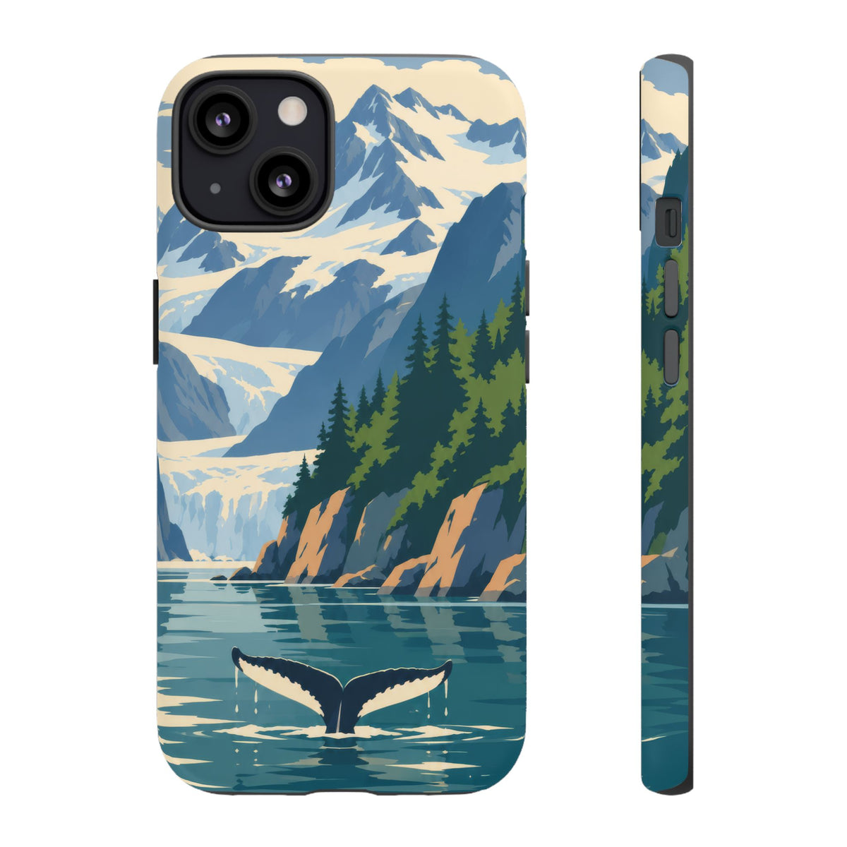 Glacier Bay — Fjord Silence iPhone Tough Case