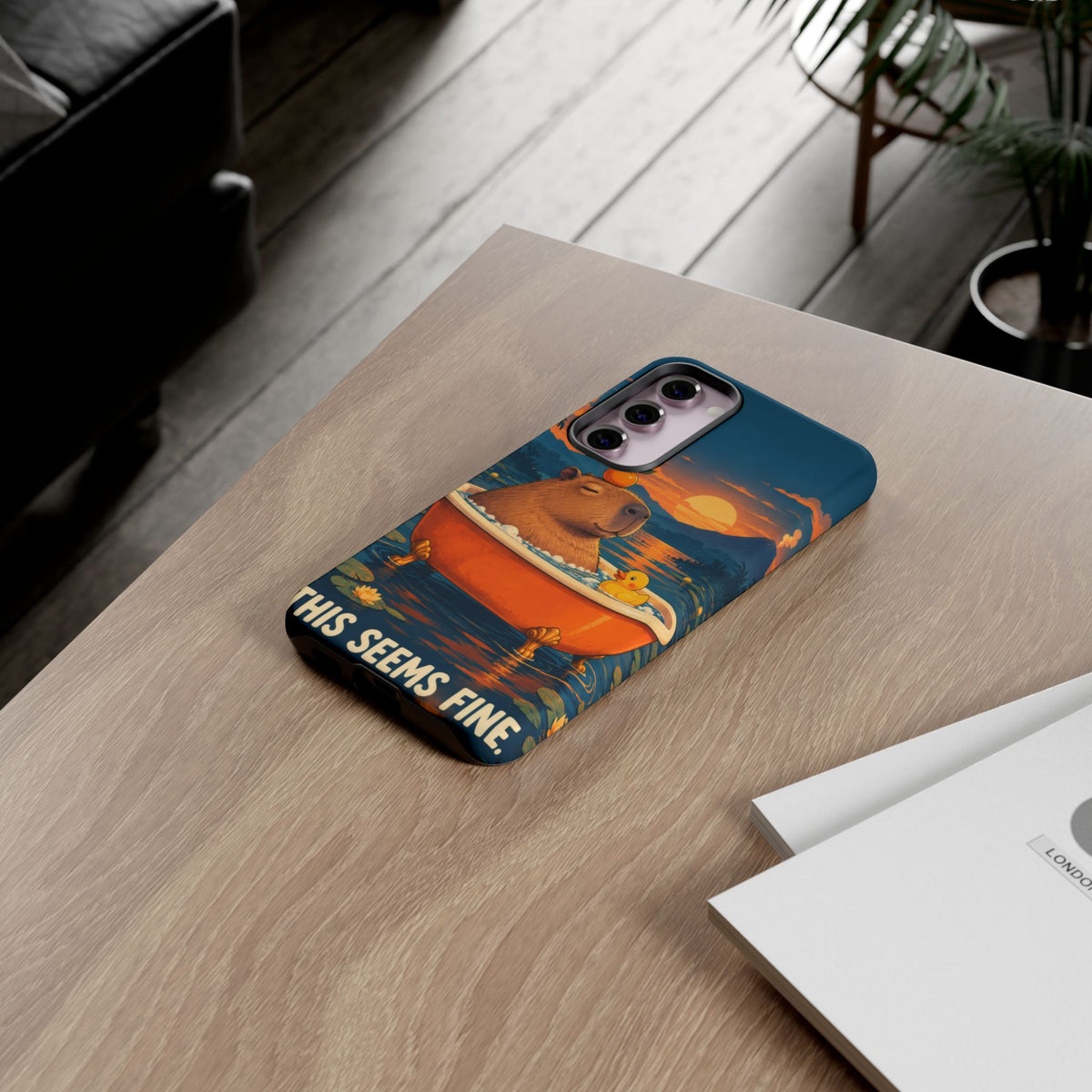 Minor Inconvenience Samsung Galaxy Tough Case | funny capybara