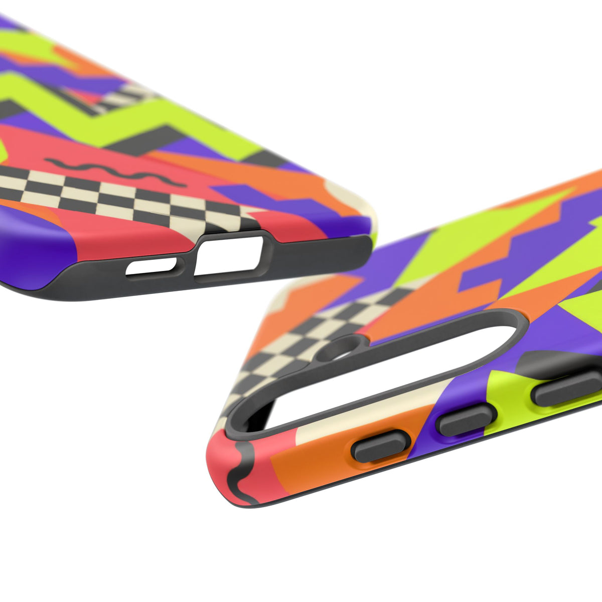 Acid Arcade Samsung Galaxy Tough Case | Bright Retro Geometry