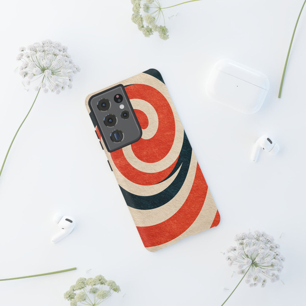 Ember Spiral Samsung Galaxy Tough Phone Case