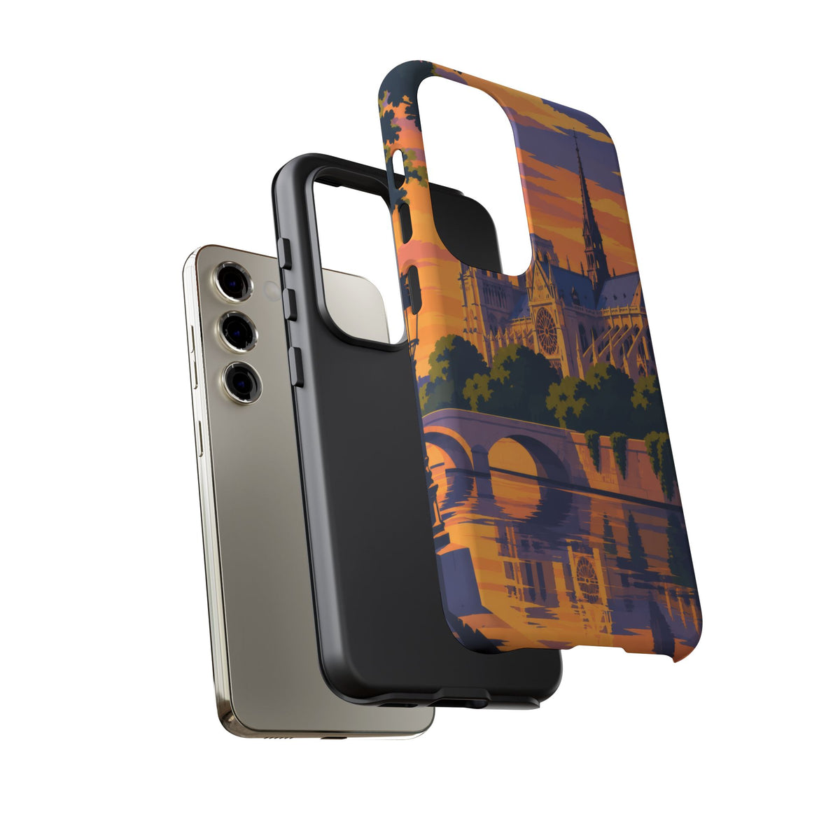 Notre Dame — Cathedral Twilight Samsung Galaxy Tough Case