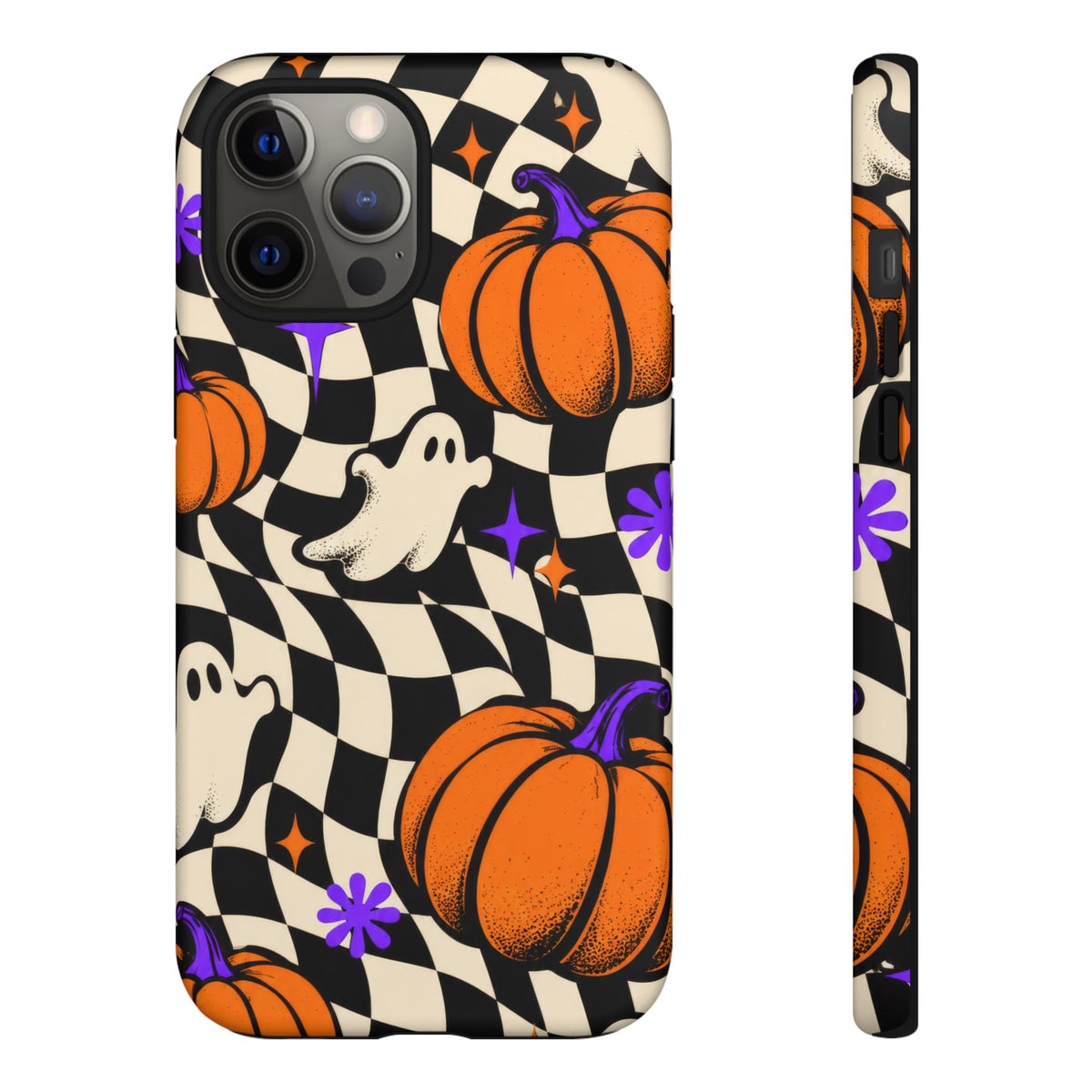 Spectral Groove iPhone Tough Case | retro halloween