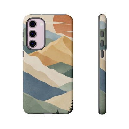Sage Summit Samsung Galaxy Tough Case | abstract mountains