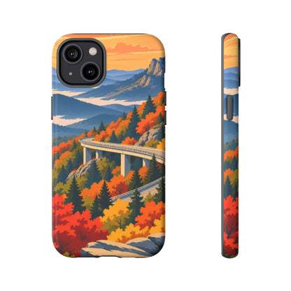 Blue Ridge Parkway — Viaduct Morning iPhone Tough Case