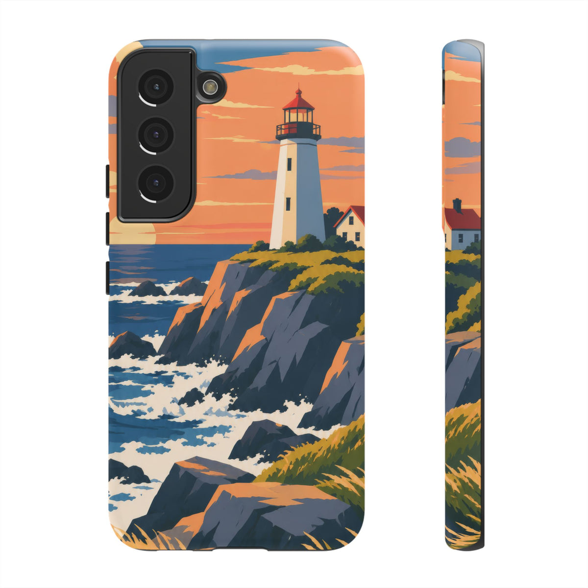Lighthouse — Atlantic Beacon Samsung Galaxy Tough Case