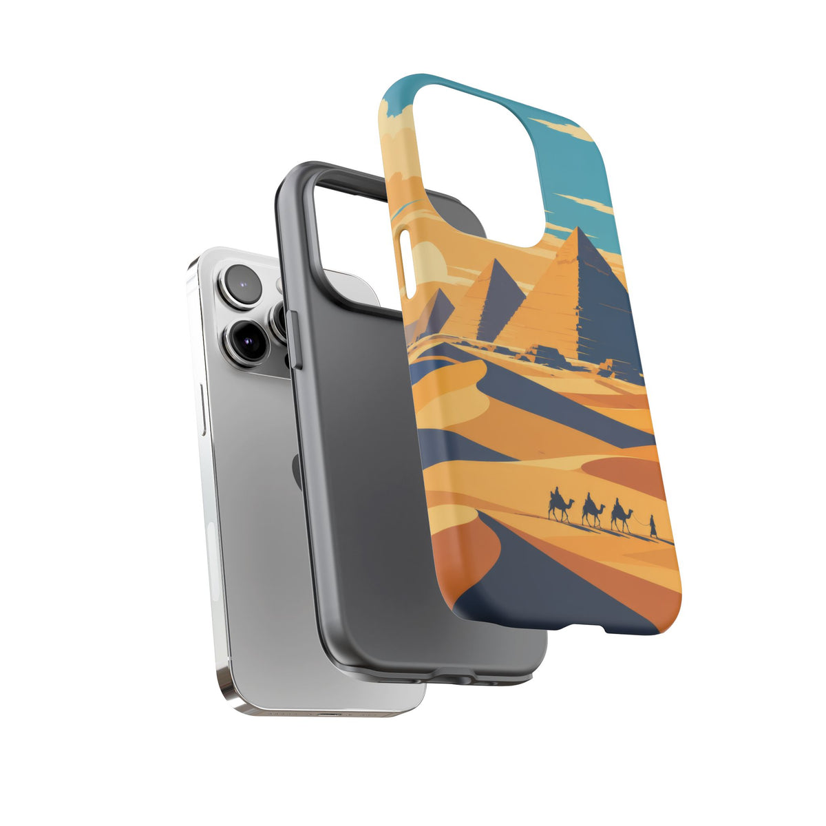 The Pyramids — Sands of Gold iPhone Tough Case