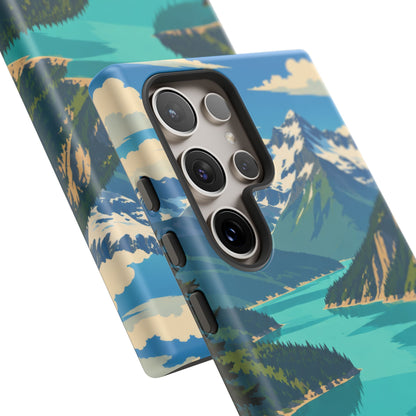 Cascades — Diablo Blue Samsung Galaxy Tough Case