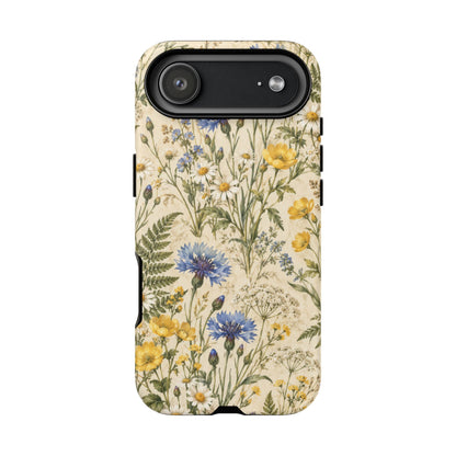 Meadow Archive iPhone Tough Case | wildflowers