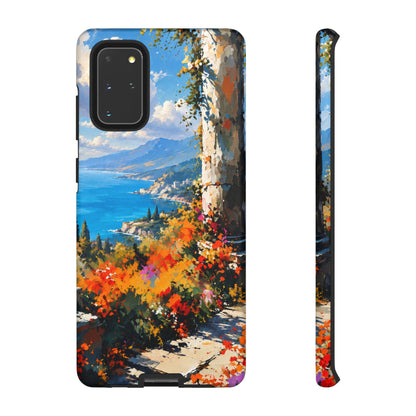Azure Sanctuary Samsung Galaxy Tough Case | Painterly Coastal Landscape