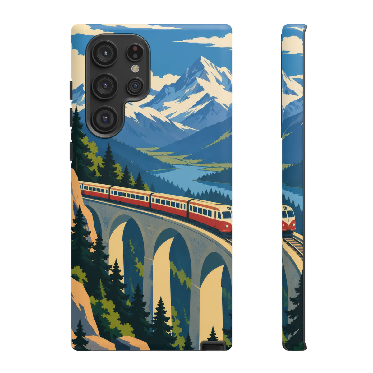 Travel by Train — Alpine Express Samsung Galaxy Tough Case | train travel