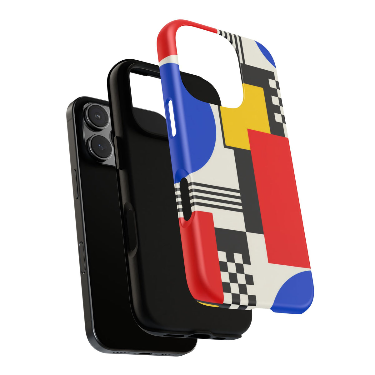 Primary Frequency iPhone Tough Case | Primary Color Geometry