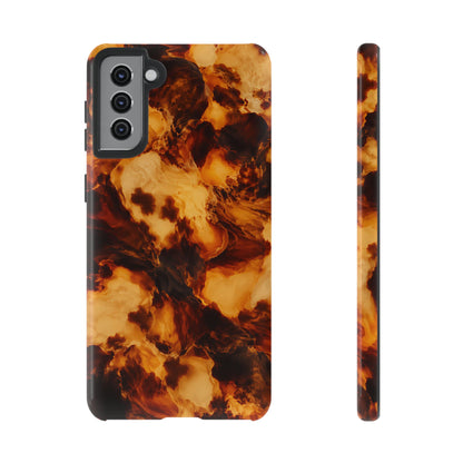 Amber Marble Samsung Galaxy Tough Case | Amber Mosaic